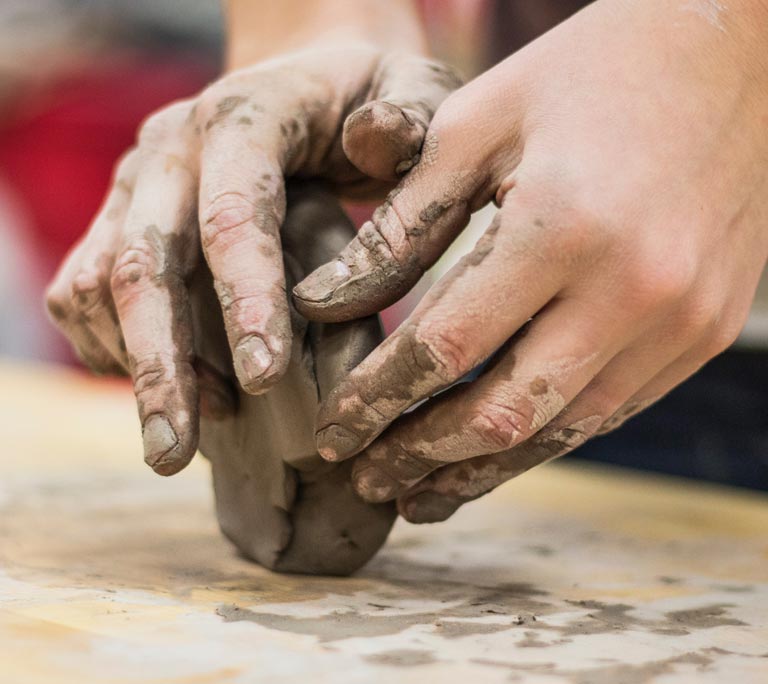 Jungian Art Therapy. clay